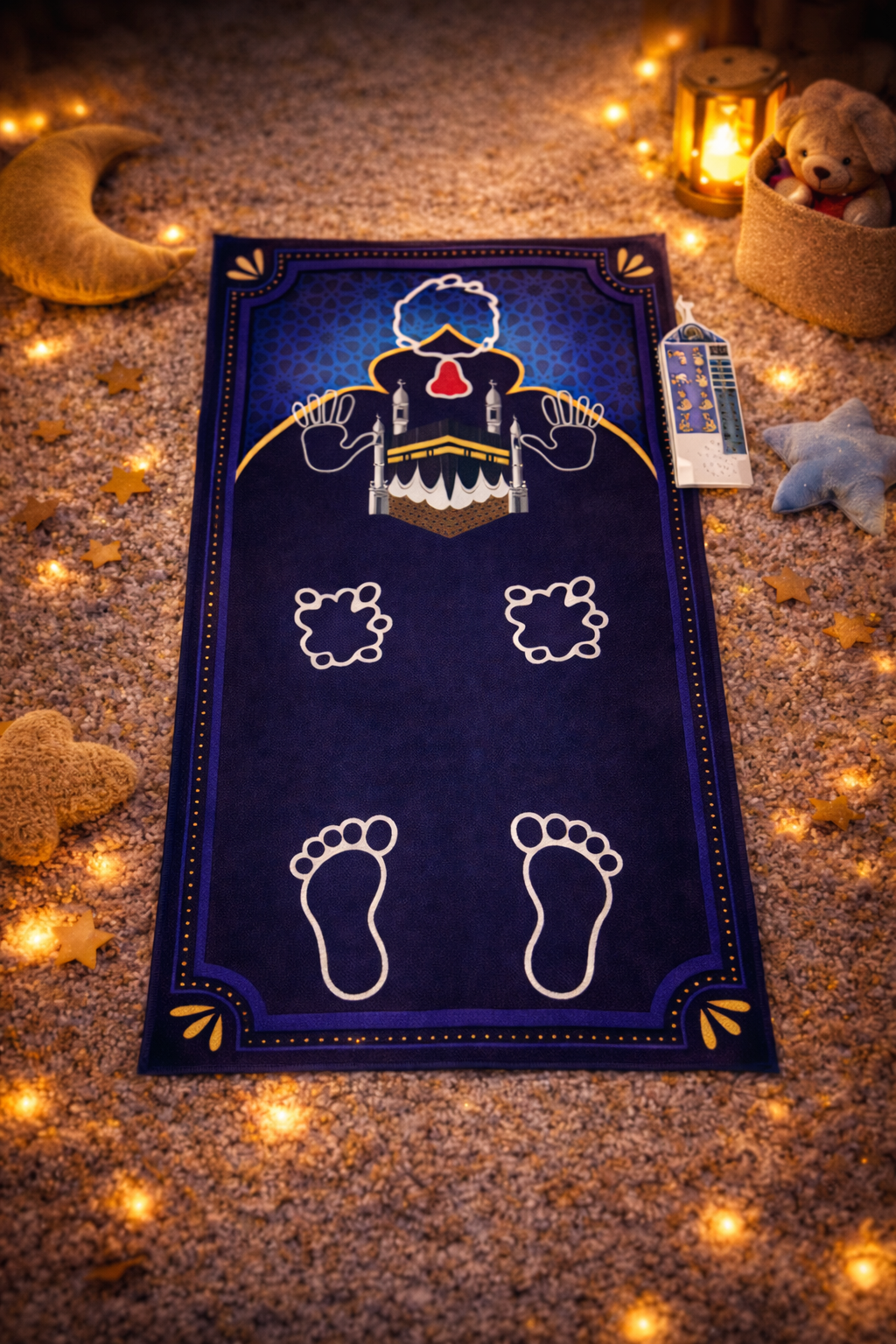 tapis de prière enfant avec détection des positions et voix du Cheikh Al Afasy